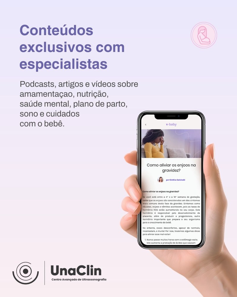 Conteúdos exclusivos com especialistas