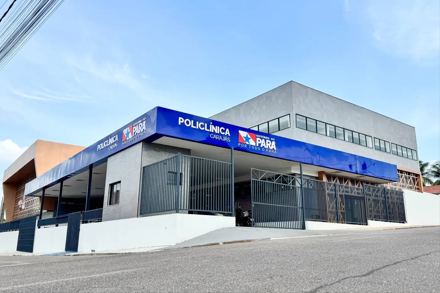 Fachada da Policlínica de Marabá