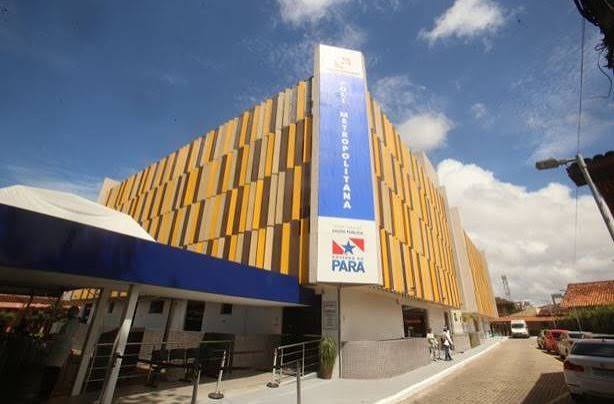 Fachada da Policlínica Metropolitana de Belém